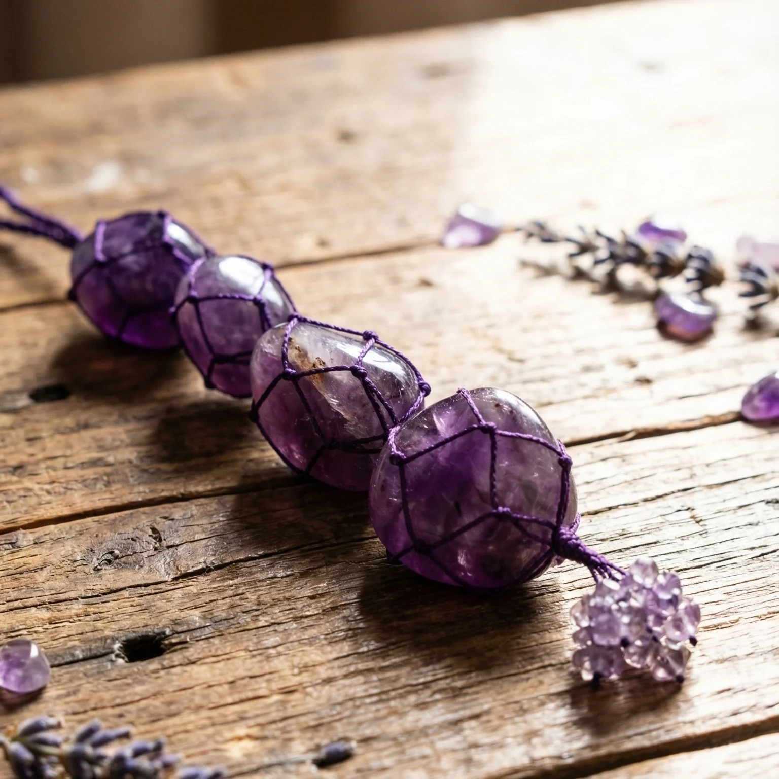 Amethyst Protection Hanging for Home, Office & Car - Image 4