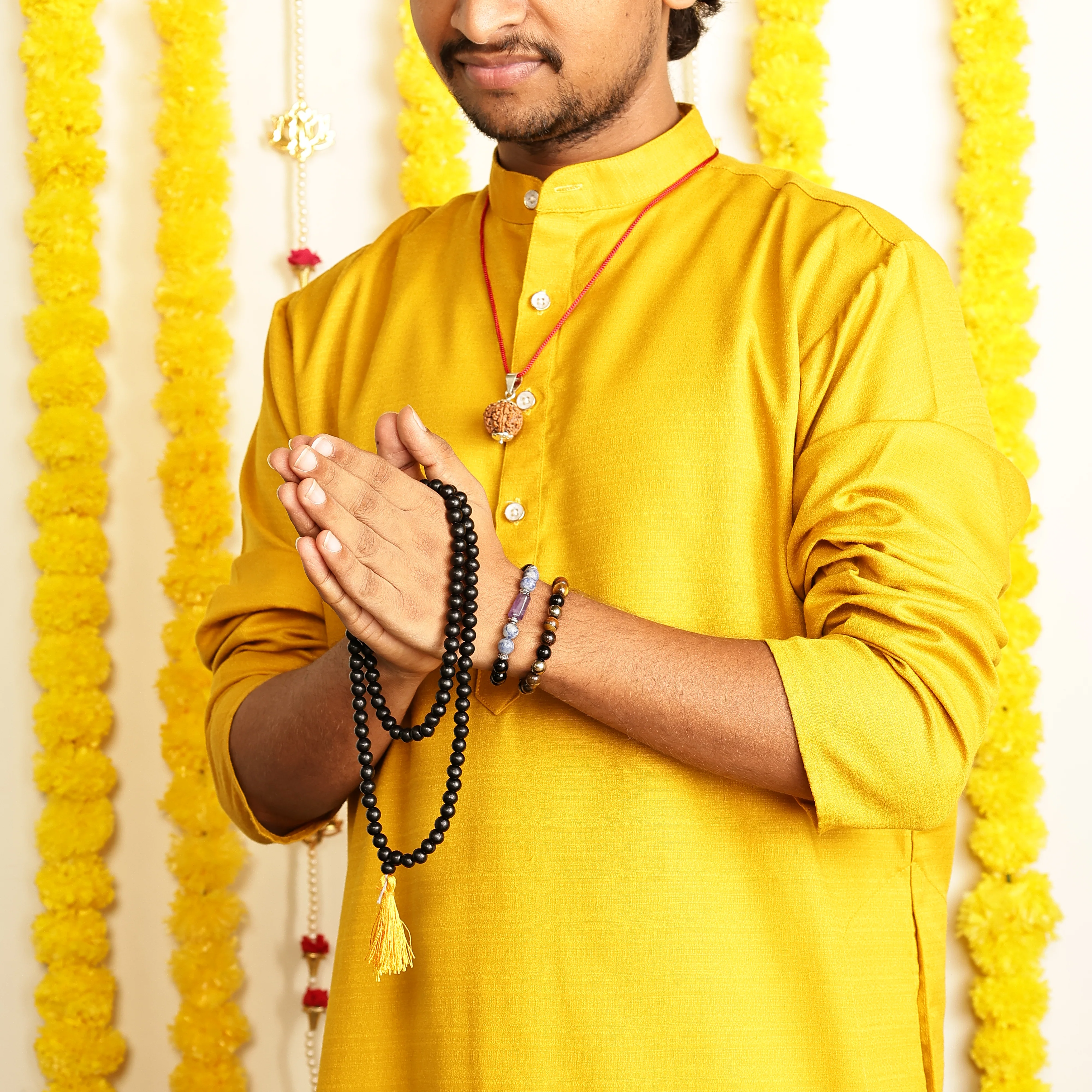 Aquarius (Kumbh Rashi) Combo – For Health + Wealth + Evil Eye - Image 3