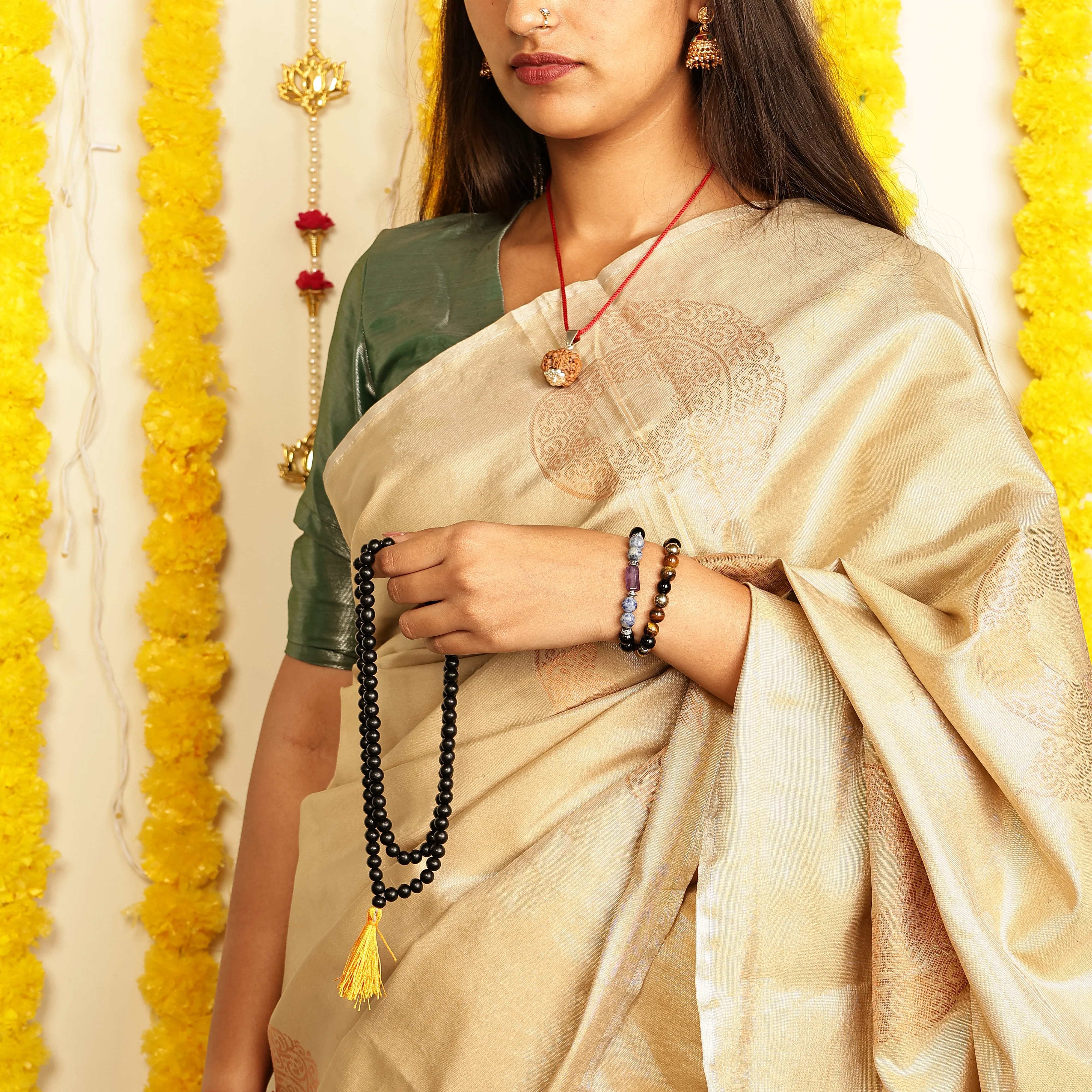 Aquarius (Kumbh Rashi) Combo – For Health + Wealth + Evil Eye - Image 4