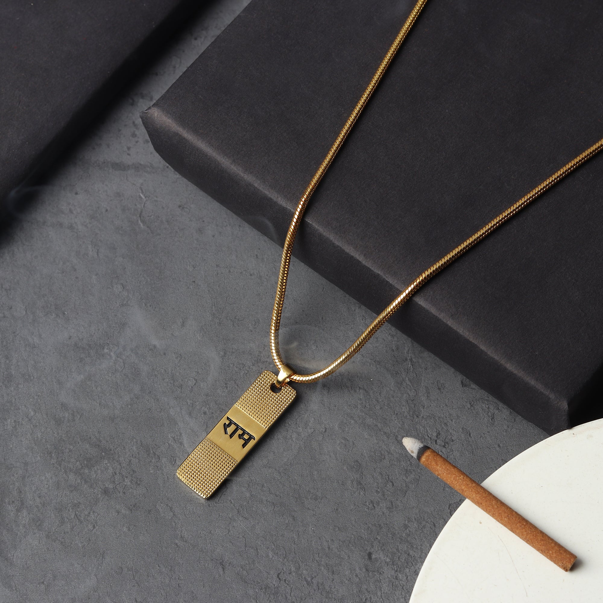 Gold Plated Ram Pendant With Chain - Image 6