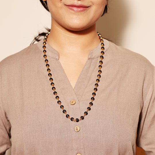 Divine Karungali Malai with Gold Capped Beads | Govt Lab Certified - Image 6