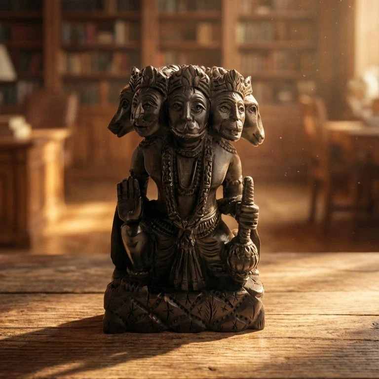 Karungali Panchamukhi Hanuman Idol - Image 2