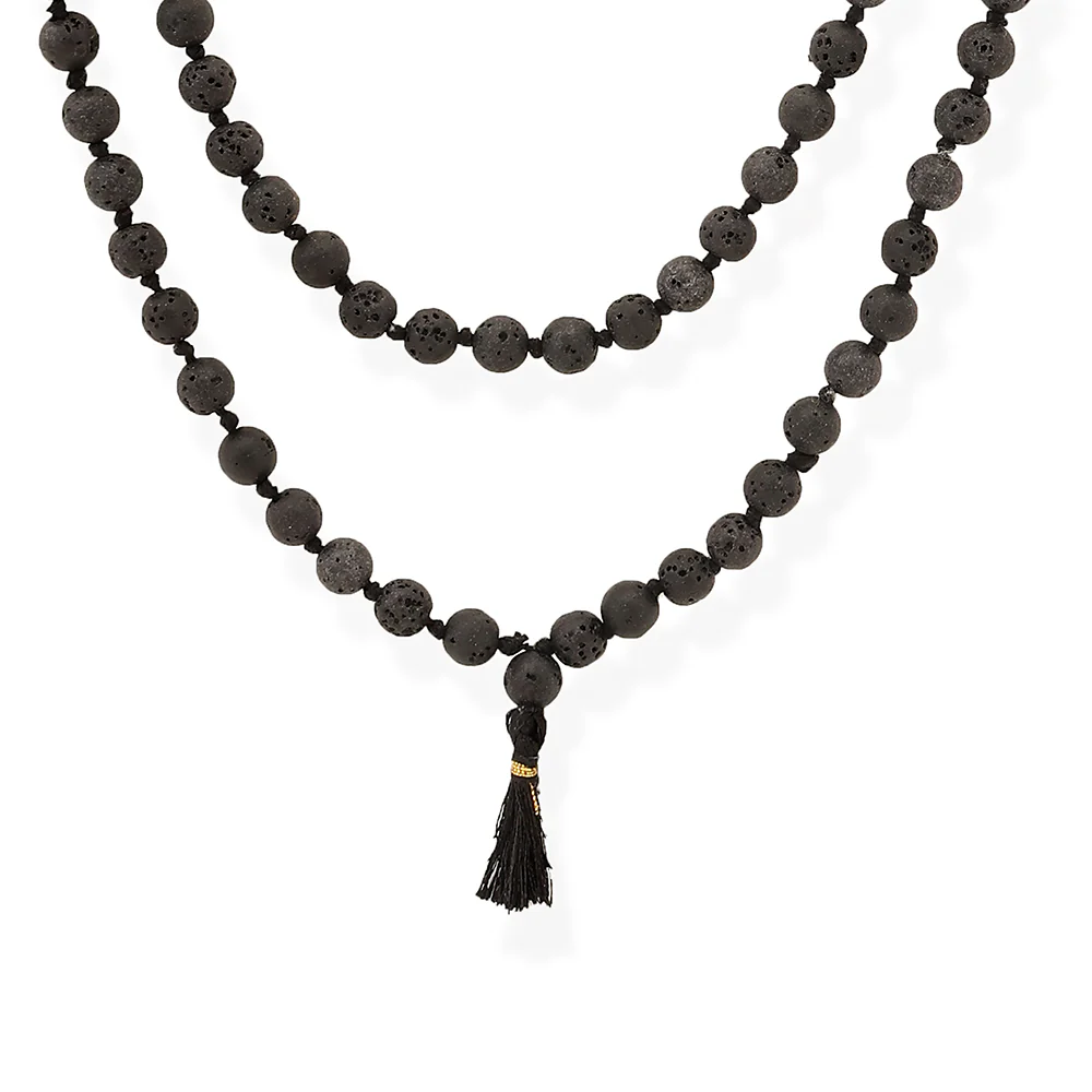 Lava Stone 108 Beads Jaap Mala - Image 7