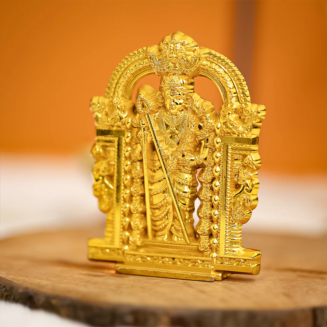 Lord Murugan Statue for Home Decor & Pooja Altar - Image 4