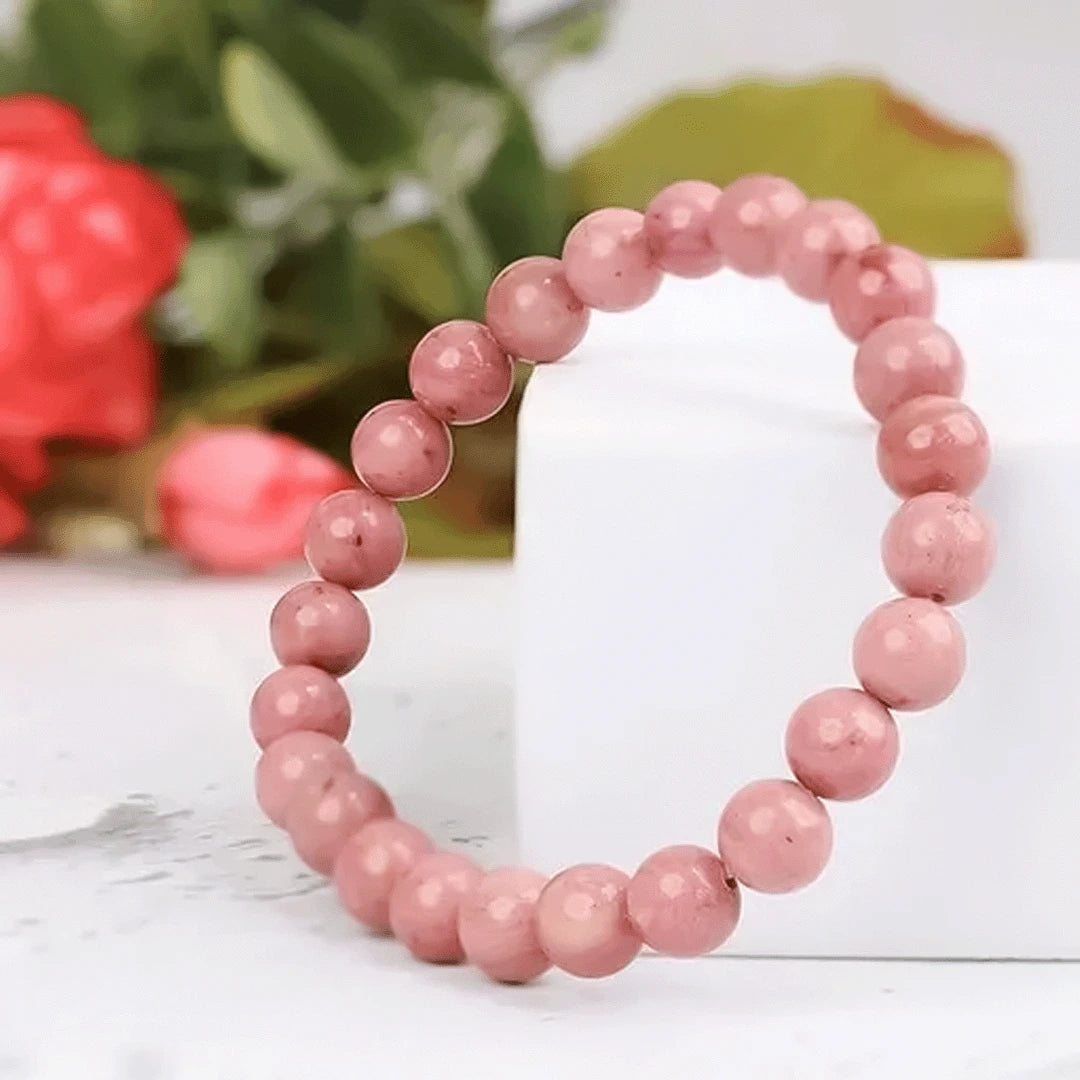 Rhodochrosite Stone Bracelet - Image 3