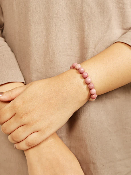 Rhodochrosite Stone Bracelet - Image 7